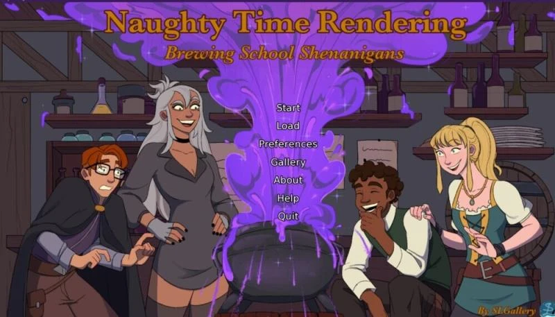 Naughty Time Rendering: Brewing School Shenanigans – Demo Version 2026 [Corruption, Big Boobs] (347 MB)